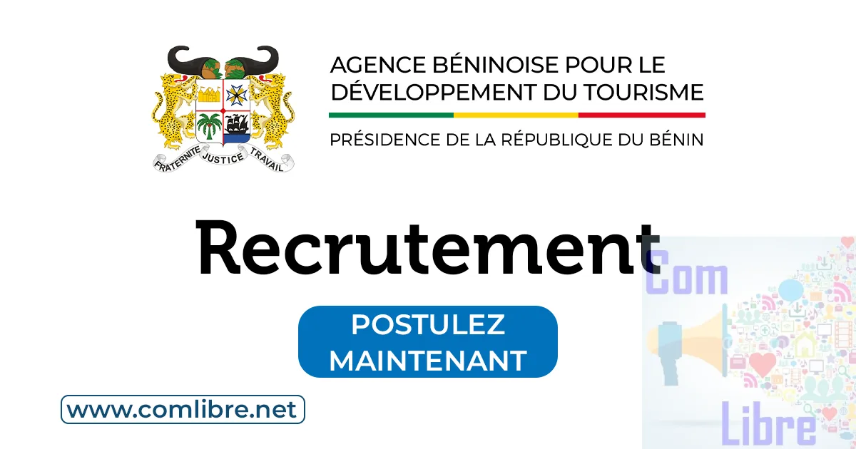 Benin Tourisme Recrutement