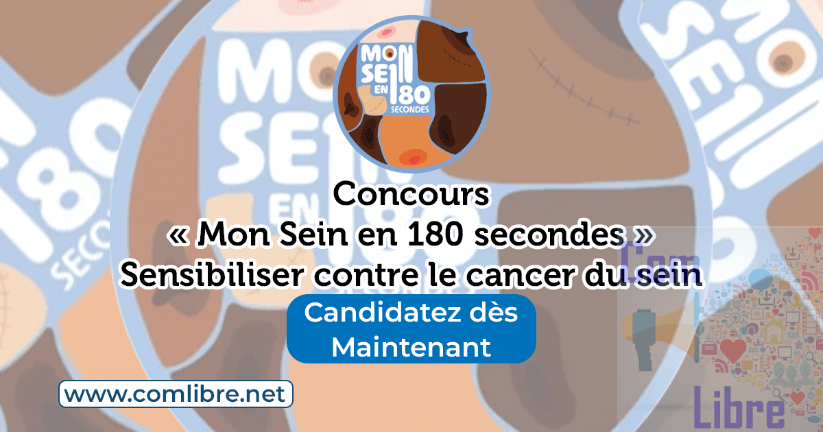 Concours « Mon Sein en 180 secondes » : Sensibiliser contre le cancer du sein