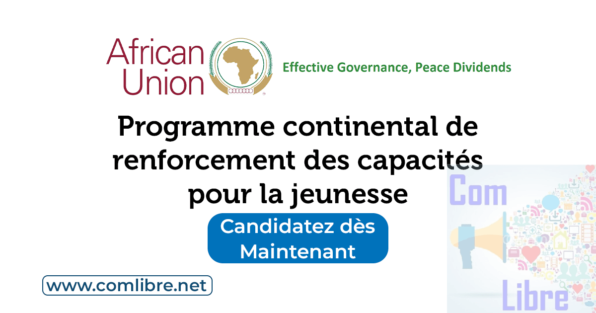 L’Union Africaine lance un programme continental de renforcement des capacités pour la jeunesse