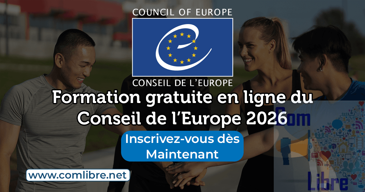 Formation gratuite en ligne du Conseil de l’Europe 2026 apprenez le sport, les droits humains et le leadership en 4 semaines