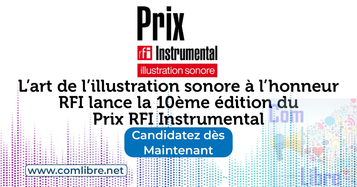 L’art de l’illustration sonore à l’honneur : RFI lance la 10ème édition du Prix RFI Instrumental