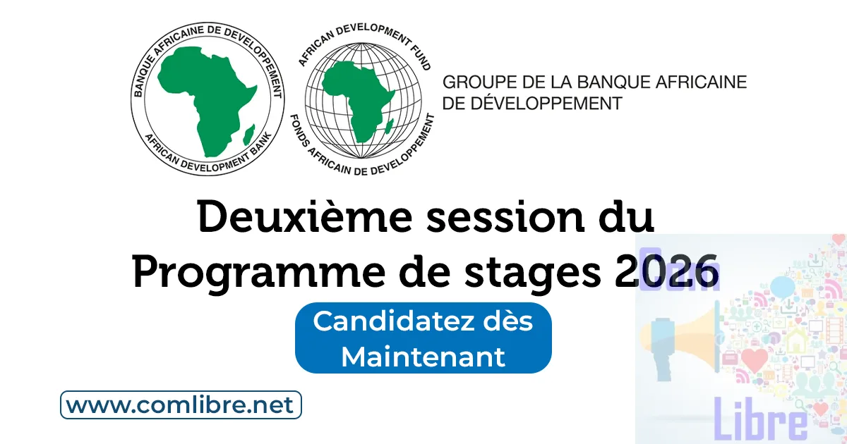 Promotion de l'excellence en Afrique : La Banque africaine de développement lance la deuxième session de son programme de stages 2026