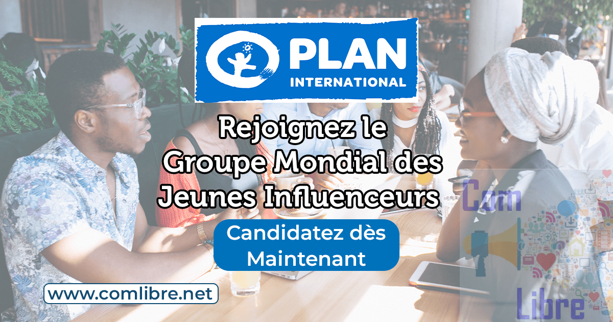 Rejoignez le groupe mondial des jeunes influenceurs de Plan International