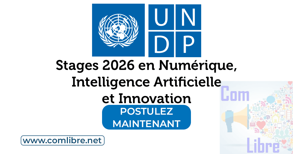 Le PNUD lance un appel mondial pour ses stages en numérique, intelligence artificielle et innovation pour 2026