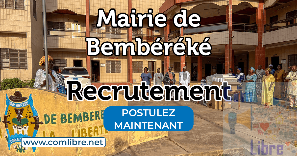 Mairie de Bembéréké Recrutement