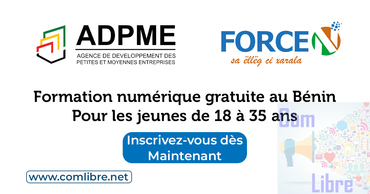 Formation numérique gratuite au Bénin ADPME lance des certifications pour les jeunes de 18 à 35 ans