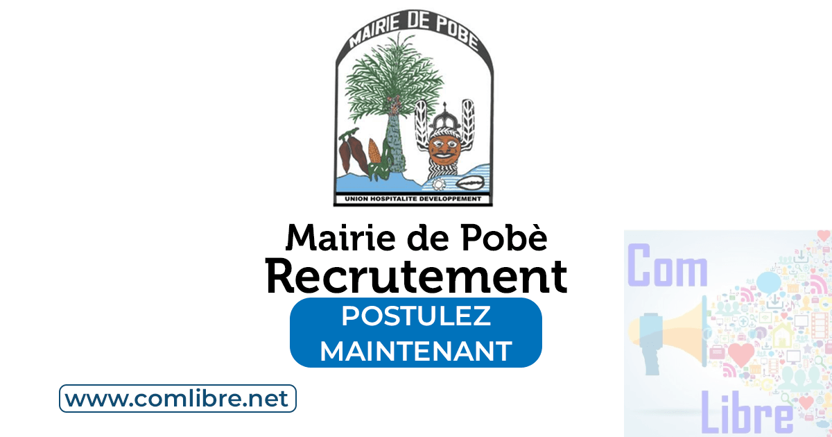 Mairie de Pobè Recrutement