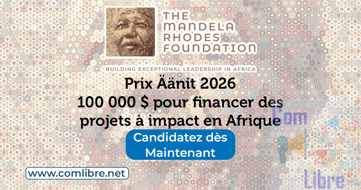 Prix Äänit 2026 : jusqu’à 100 000 $ pour financer des projets à impact en Afrique