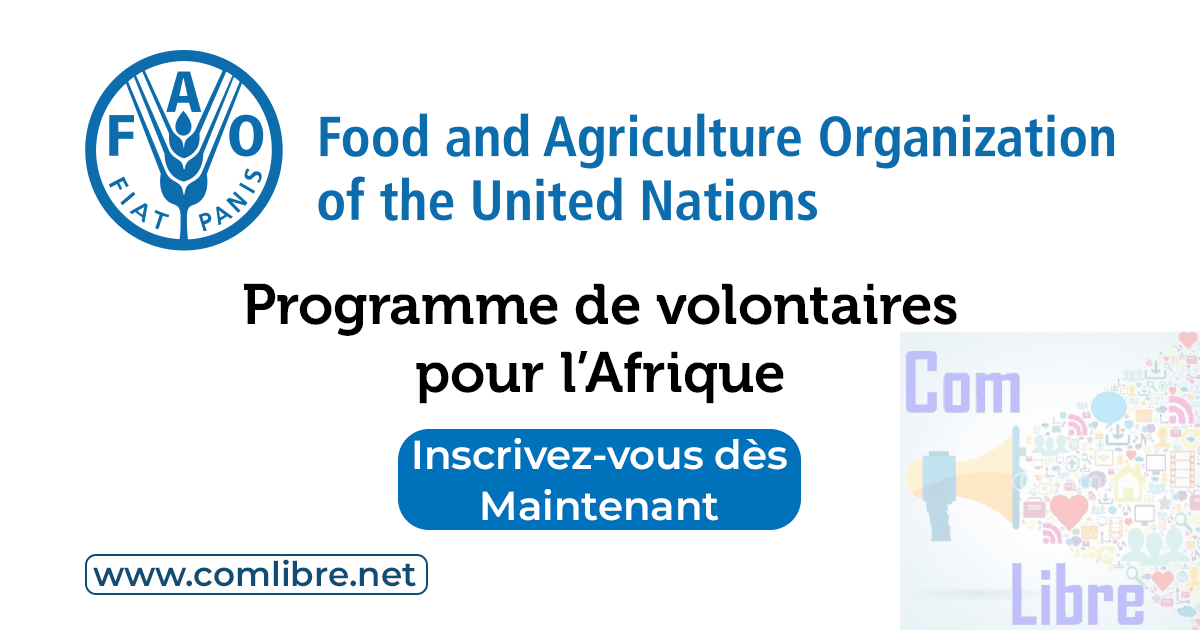 FAO Programme de volontaires pour l’Afrique