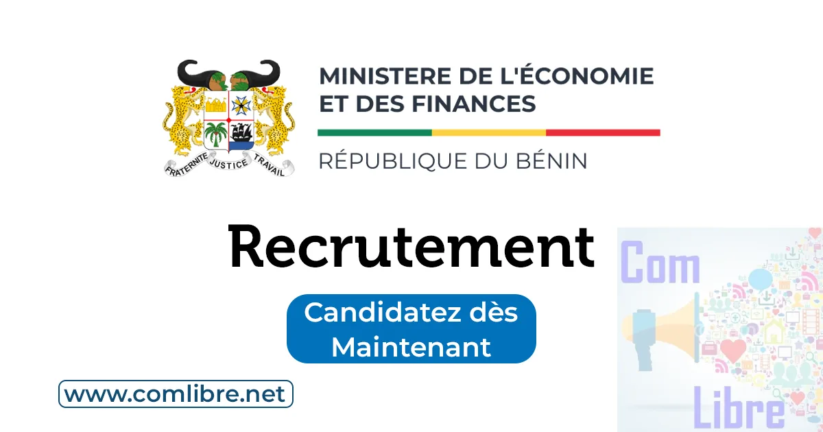 Ministère de l’Économie et des Finances (MEF) Recrutement