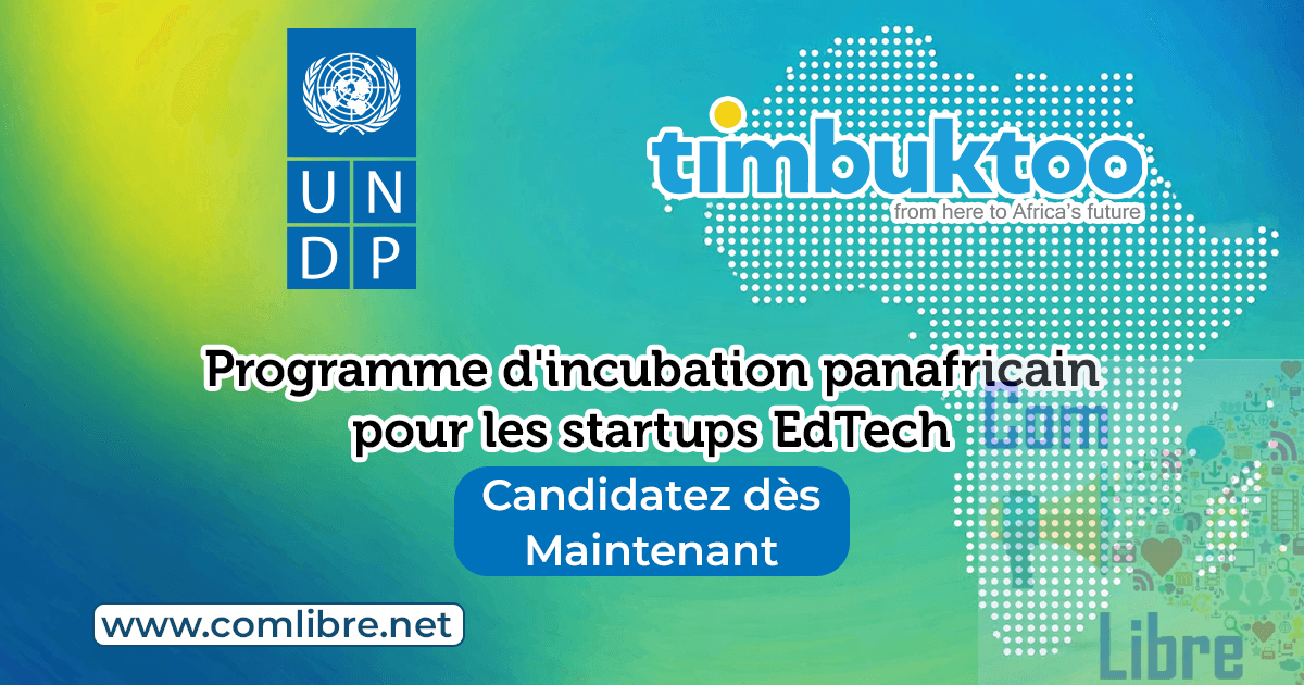 Le PNUD lance son programme d'incubation panafricain pour les startups EdTech