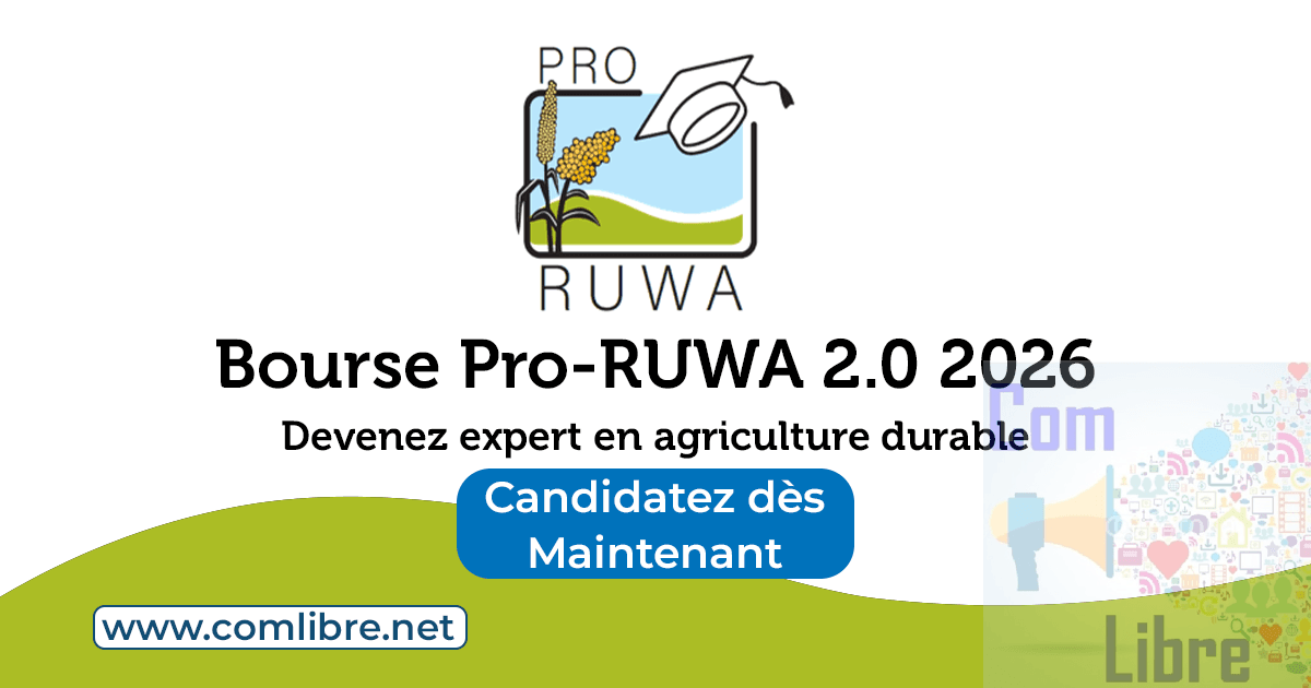 Pro-RUWA 2.0 lance son appel à candidatures pour les bourses 2026