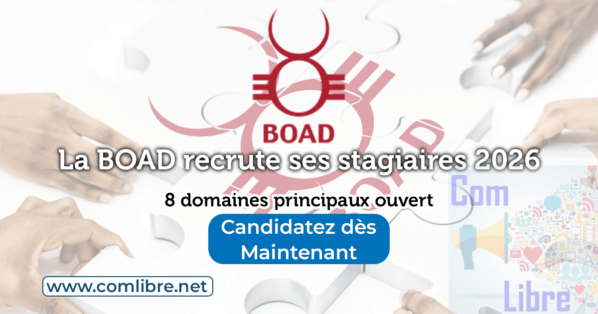 Programme de Stage BOAD 2026
