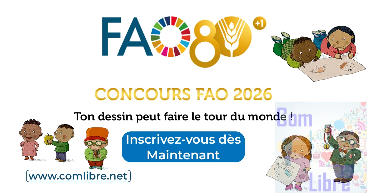 Concours de posters FAO 2026 : exprimez votre créativité et inspirez le monde entier !