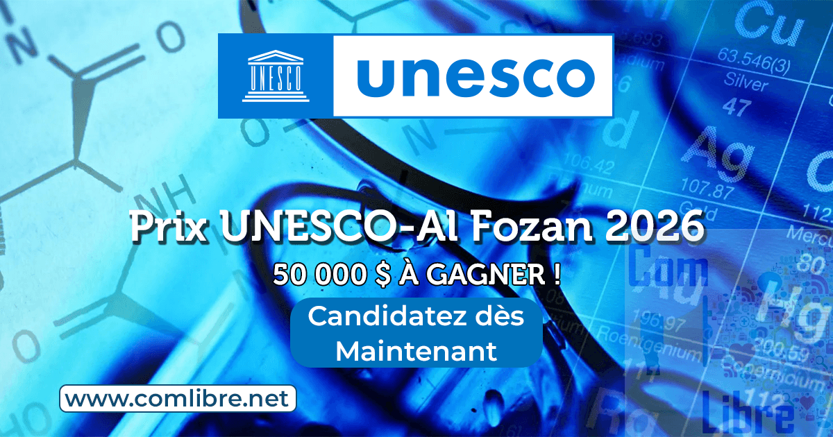 Prix UNESCO-Al Fozan 2026