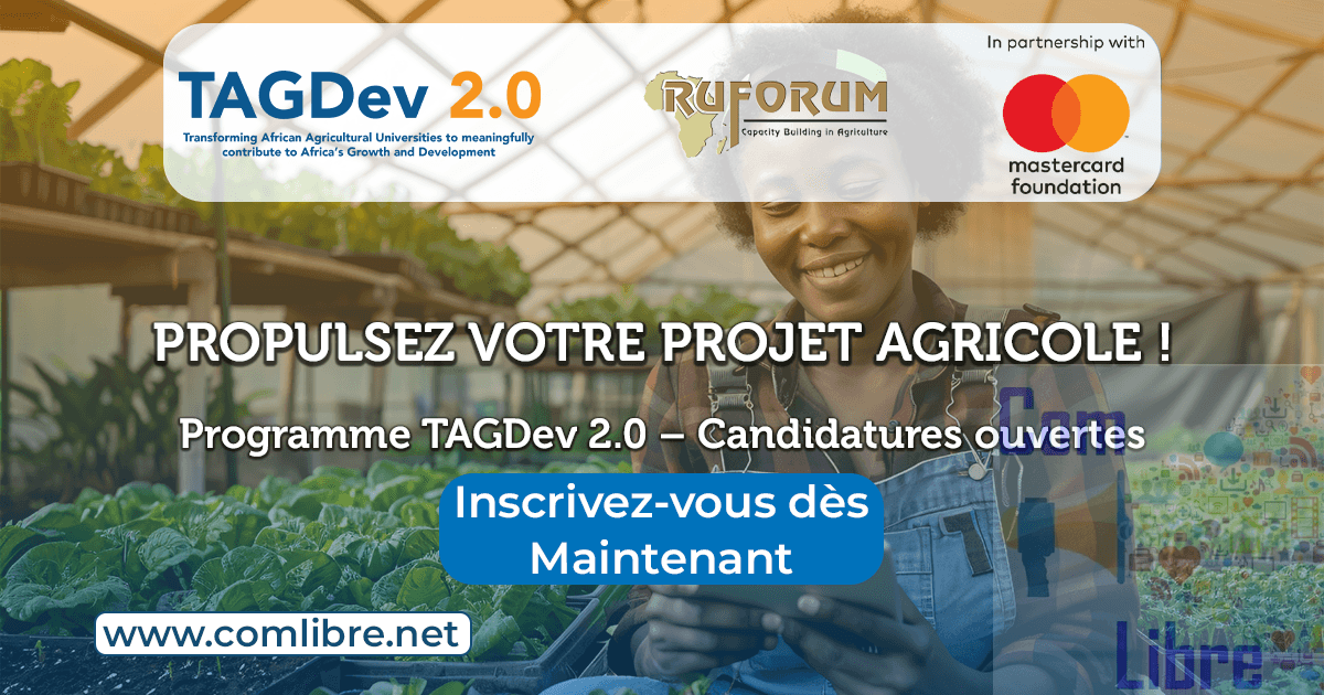 Vous avez un projet agricole Le programme TAGDev 2.0 de l UNA peut le propulser vers le succès