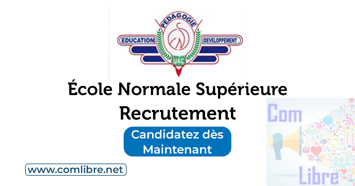 École Normale Supérieure ENS Recrutement