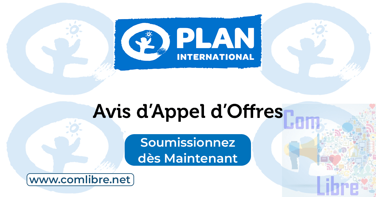 Plan International Avis d Appel d Offres