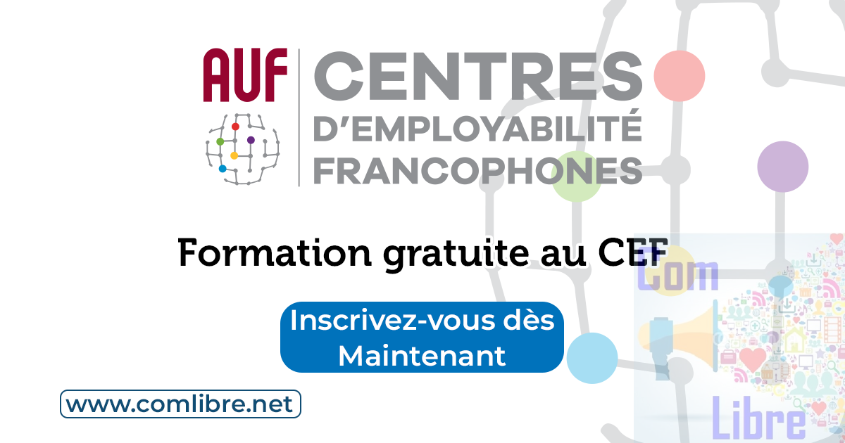 AUF Formation gratuite au CEF