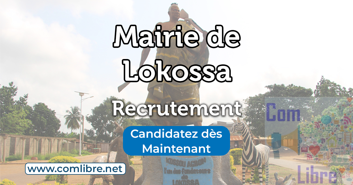Mairie de Lokossa Recrutement