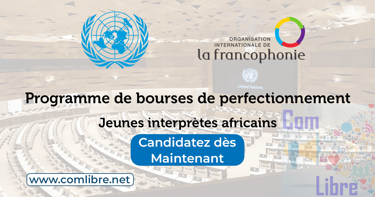 Programme de bourses de perfectionnement Jeunes interprètes africains