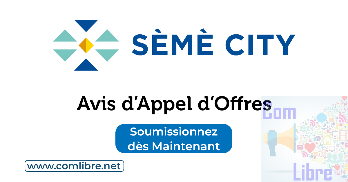 Sèmè City Avis d Appel d Offres