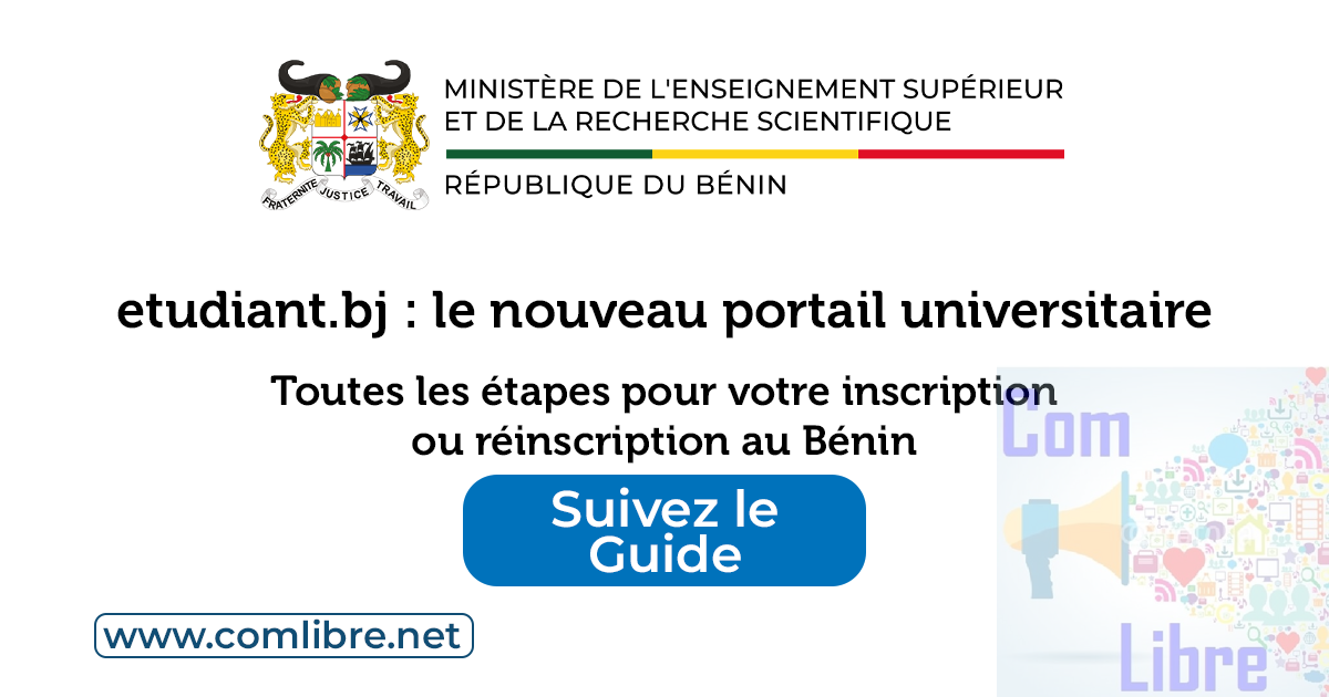 etudiant.bj : le nouveau portail universitaire